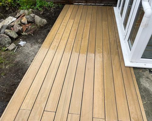 TimerTech Composite Decking , EasyClean Edge+ Oak - Erith DA8.